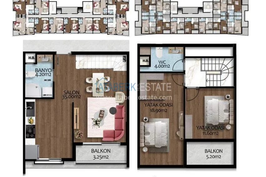 Kupuj taniej Nowy projekt w Konyaalti, Antalya - rozpoczęcie sprzedaży, raty do 24 miesięcy 11 