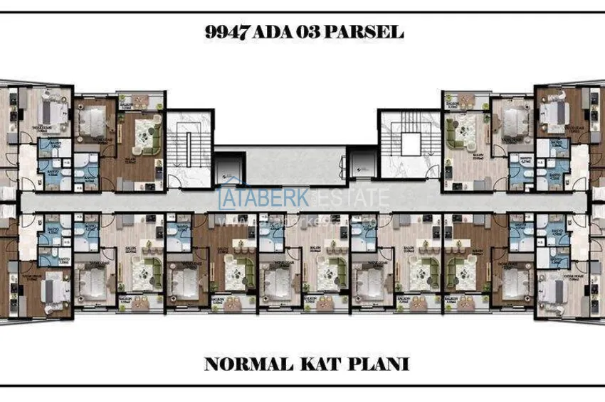 Kupuj taniej Nowy projekt w Konyaalti, Antalya - rozpoczęcie sprzedaży, raty do 24 miesięcy 5 