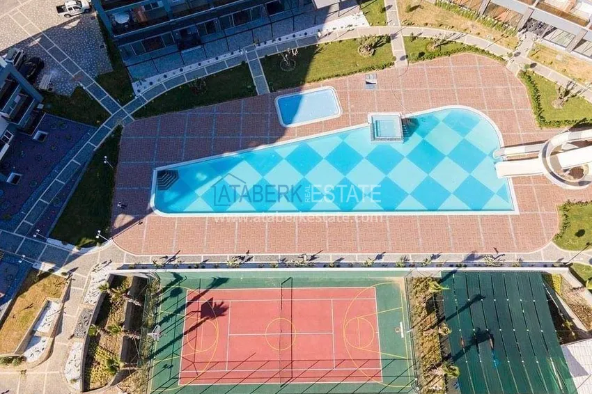 Umeblowane mieszkanie 1+1 w Avsallar - rezydencja z bogatą infrastrukturą 7 