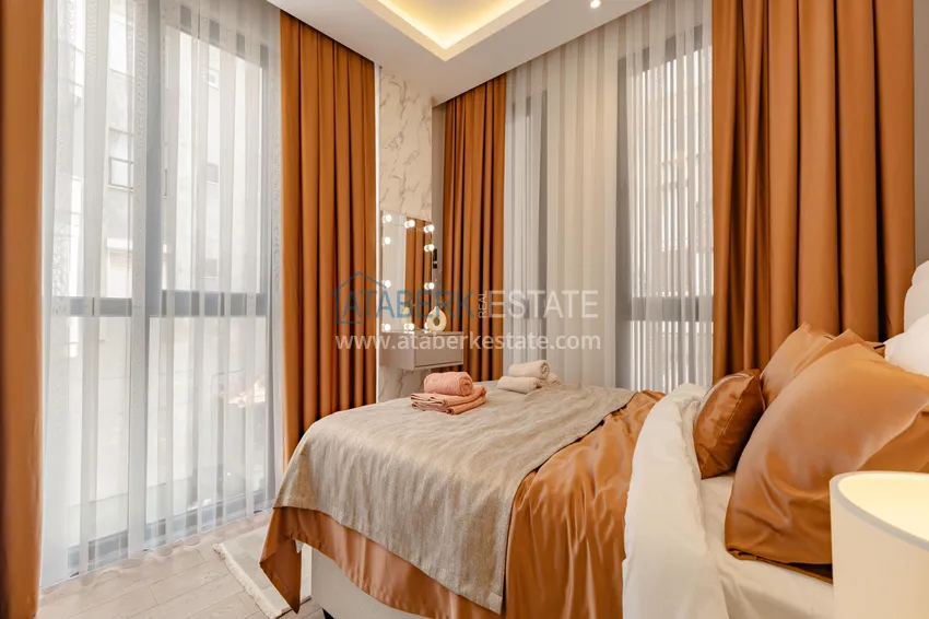 Kupuj  Nowy apartament 1+1 w centrum Alanyi, plaża Kleopatra - wysokie sufity, nowe meble i sprzęt AGD 10 