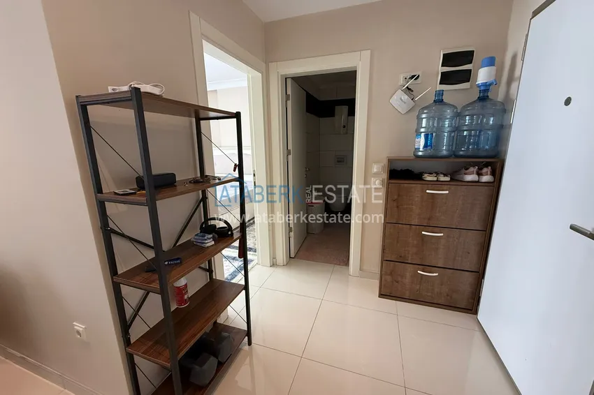 Kupuj  Apartament 1+1 70 m2 w Kestel — umeblowany, przeszklony balkon, 100 metrów od morza 1 