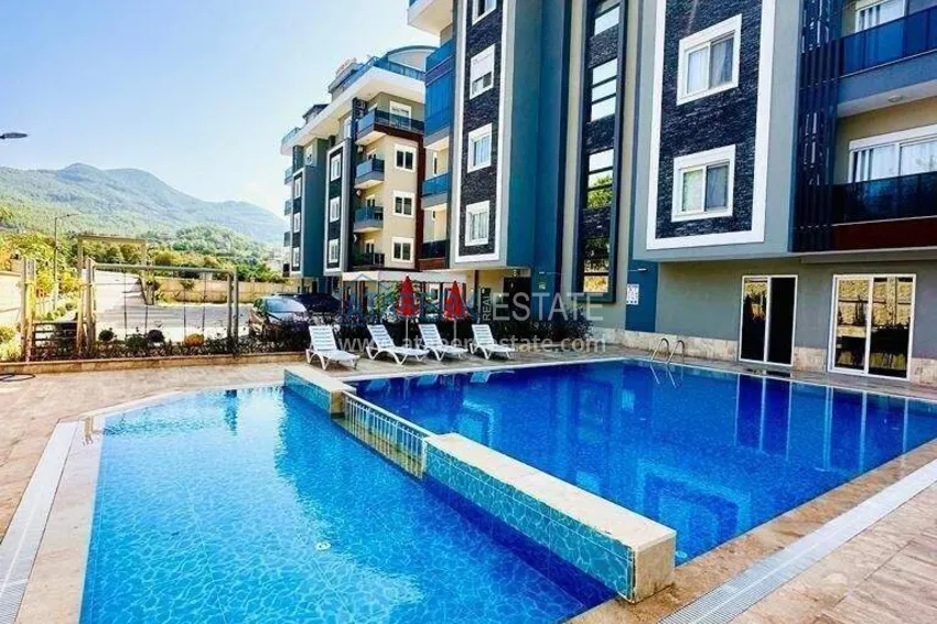 Apartament 2+1 w Alanyi, dzielnica Oba - rezydencja z infrastrukturą 1 