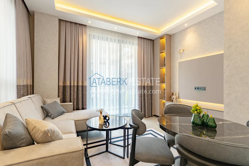Kupuj  Nowy apartament 1+1 w centrum Alanyi, plaża Kleopatra - wysokie sufity, nowe meble i sprzęt AGD 2 