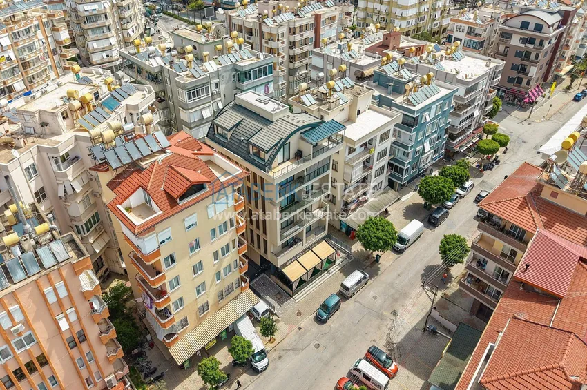 Nowy apartament 1+1 w centrum Alanyi, plaża Kleopatra - wysokie sufity, nowe meble i sprzęt AGD 3 