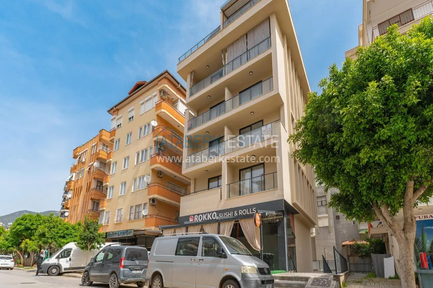 Nowy apartament 1+1 w centrum Alanyi, plaża Kleopatra - wysokie sufity, nowe meble i sprzęt AGD 5 