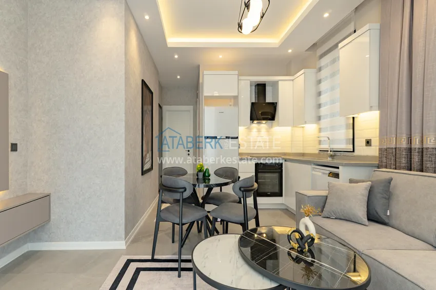 Kupuj  Nowy apartament 1+1 w centrum Alanyi, plaża Kleopatra - wysokie sufity, nowe meble i sprzęt AGD 5 