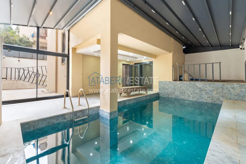 Nowy apartament 1+1 w centrum Alanyi, plaża Kleopatra - wysokie sufity, nowe meble i sprzęt AGD 6 