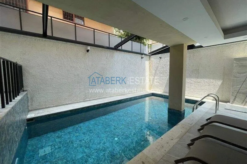 Nowy apartament 1+1 w centrum Alanyi, plaża Kleopatra - wysokie sufity, nowe meble i sprzęt AGD 7 