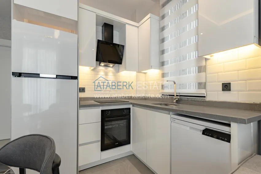 Kupuj  Nowy apartament 1+1 w centrum Alanyi, plaża Kleopatra - wysokie sufity, nowe meble i sprzęt AGD 7 