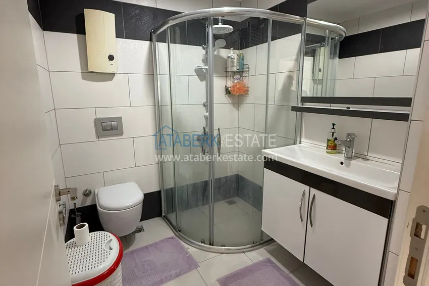 Kupuj  Apartament 1+1 70 m2 w Kestel — umeblowany, przeszklony balkon, 100 metrów od morza 9 