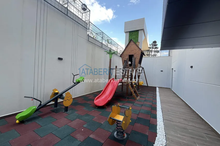 Apartament 1+1 z meblami w Cikcilli - nieruchomości w Alanyi na zezwolenie na pobyt 10 