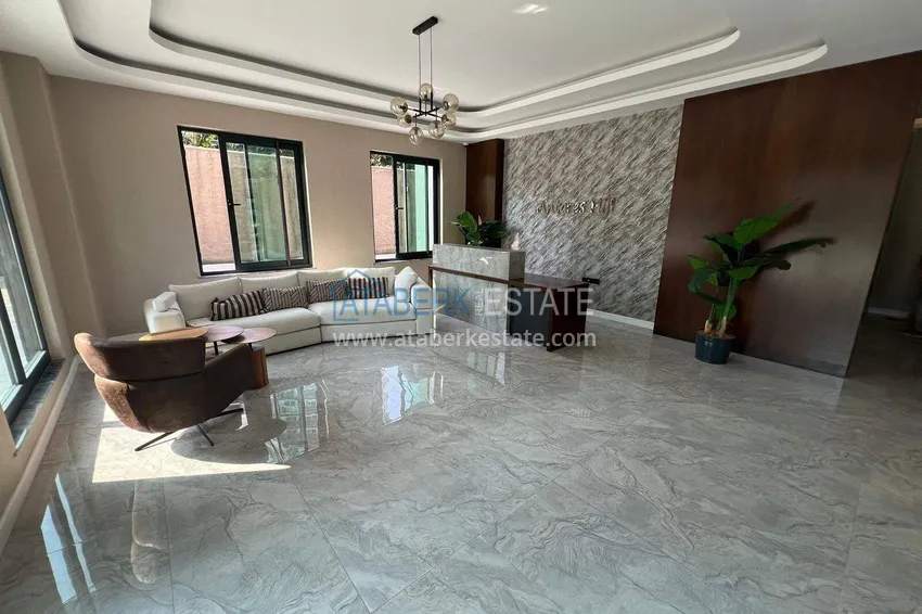 Dobrze wykończone apartamenty z jedną sypialnią w Alanya, dzielnica Mahmutlar 14 