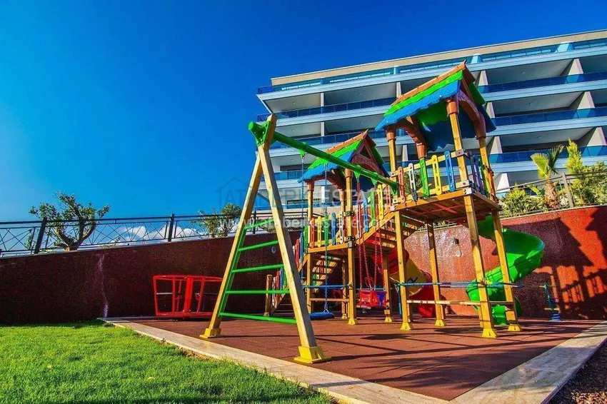 Penthouse duplex 2+1 w Kargicak od właściciela - luksusowe meble, panoramiczny widok  16 
