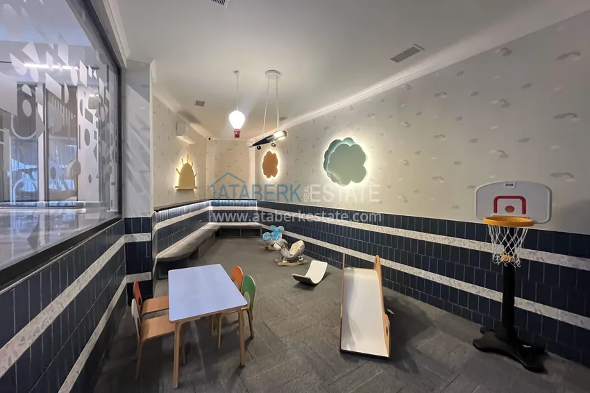 Apartament 1+1 z meblami w Cikcilli - nieruchomości w Alanyi na zezwolenie na pobyt 16 