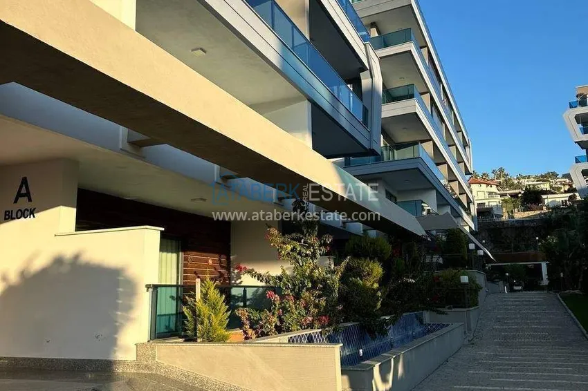 Penthouse duplex 2+1 w Kargicak od właściciela - luksusowe meble, panoramiczny widok  17 