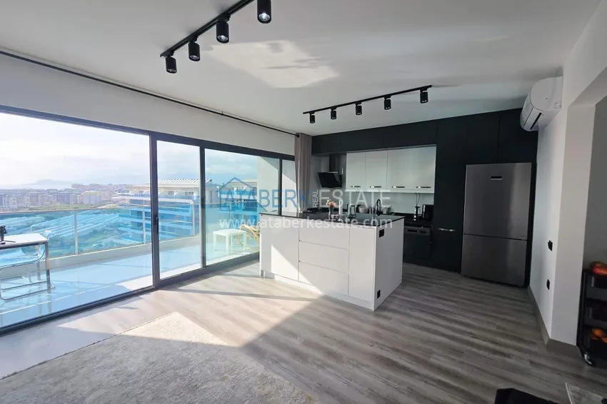 Kupuj  Penthouse duplex 2+1 w Kargicak od właściciela - luksusowe meble, panoramiczny widok  3 