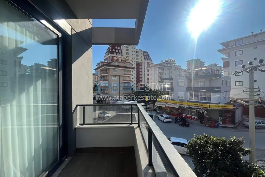Kupuj  Apartament 1+1 z meblami w Cikcilli - nieruchomości w Alanyi na zezwolenie na pobyt 6 