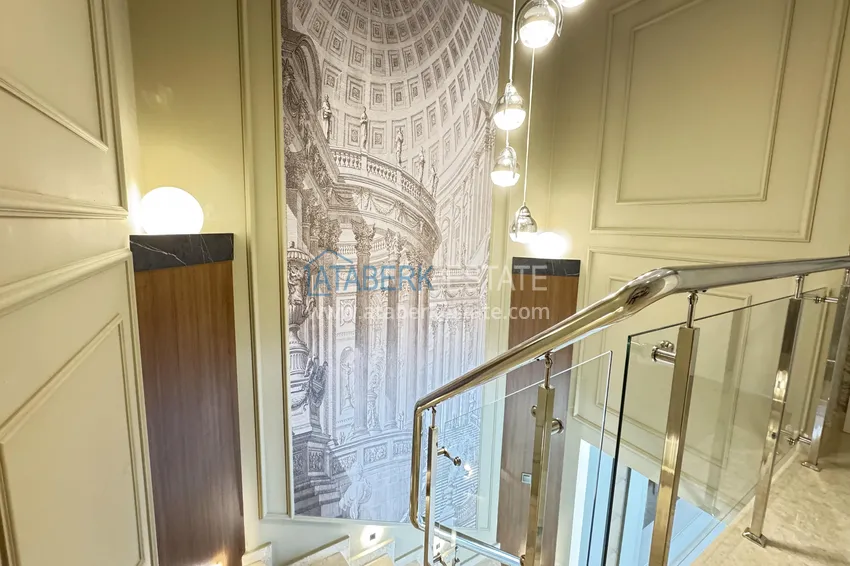 Kupuj  Dwupoziomowy penthouse 3+1 w Kargicak - pierwsza linia, prywatna plaża, raty 15-miesięczne 16 