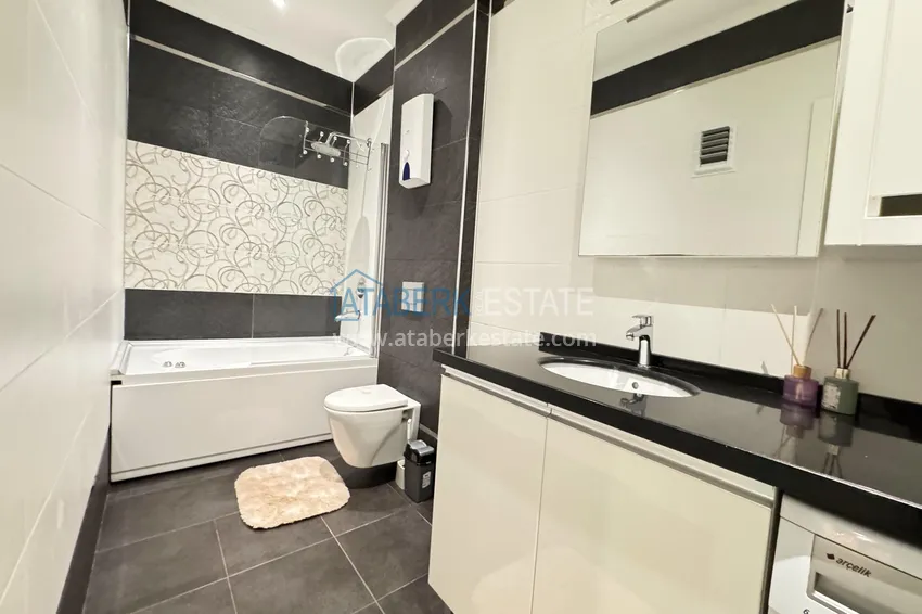 Kupuj  Dwupoziomowy penthouse 3+1 w Kargicak - pierwsza linia, prywatna plaża, raty 15-miesięczne 20 