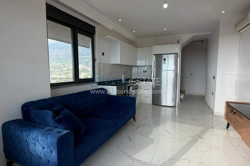 Kupuj  Duplex 2+1 w Mahmutlar — panoramiczne widoki, rezydencje w segmencie komfortu 2 