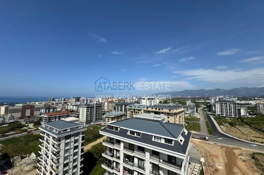 Kupuj  Panoramiczny dwupoziomowy penthouse z oryginalnym wnętrzem w centrum Mahmutlar, sobotni rynek 27 