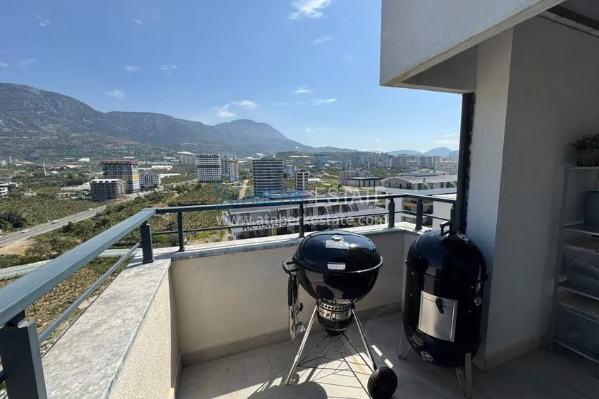 Kupuj  Panoramiczny dwupoziomowy penthouse z oryginalnym wnętrzem w centrum Mahmutlar, sobotni rynek 34 