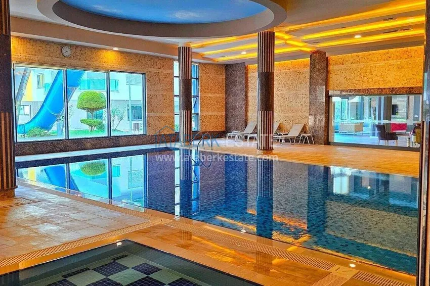 Dwupoziomowy penthouse 3+1 w Kargicak - pierwsza linia, prywatna plaża, raty 15-miesięczne 41 