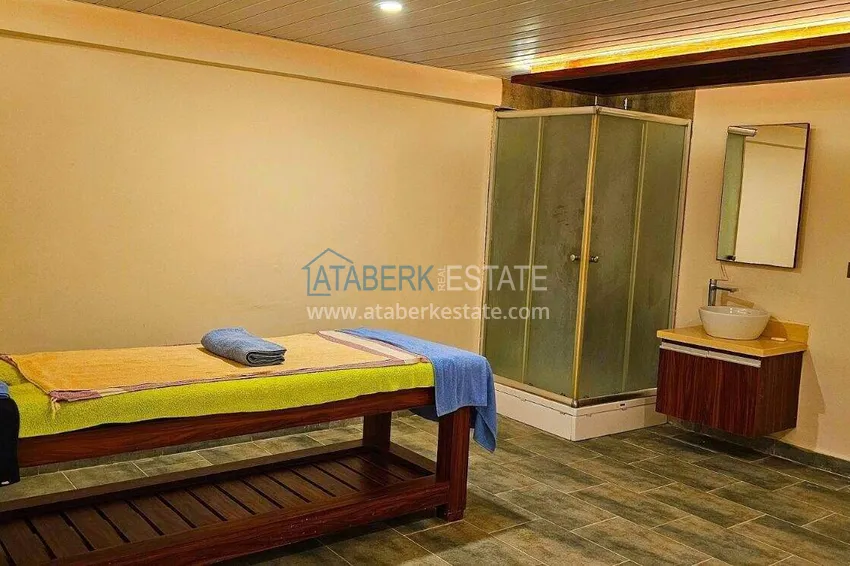 Dwupoziomowy penthouse 3+1 w Kargicak - pierwsza linia, prywatna plaża, raty 15-miesięczne 45 