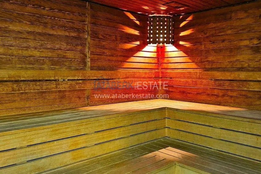 Dwupoziomowy penthouse 3+1 w Kargicak - pierwsza linia, prywatna plaża, raty 15-miesięczne 53 