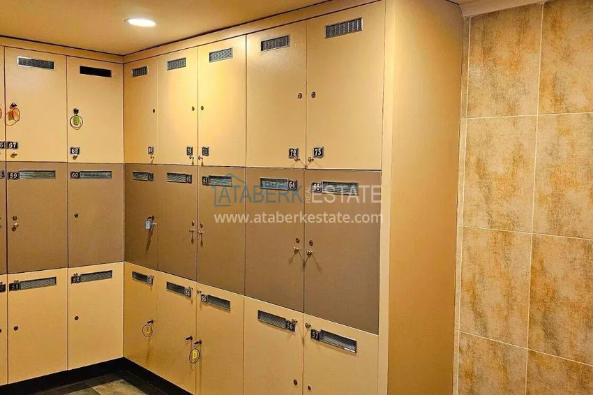 Dwupoziomowy penthouse 3+1 w Kargicak - pierwsza linia, prywatna plaża, raty 15-miesięczne 55 