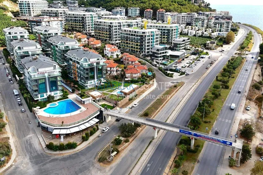 Dwupoziomowy penthouse 3+1 w Kargicak - pierwsza linia, prywatna plaża, raty 15-miesięczne 7 