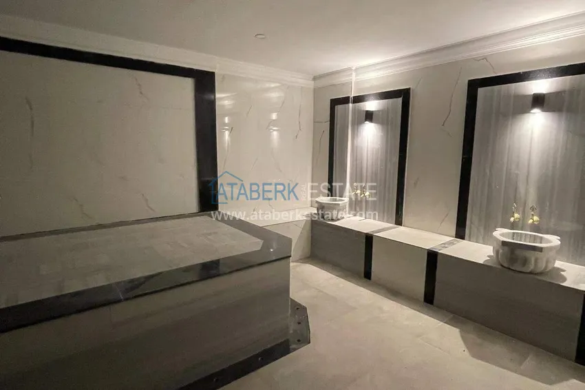 Duplex 2+1 w Mahmutlar — panoramiczne widoki, rezydencje w segmencie komfortu 8 