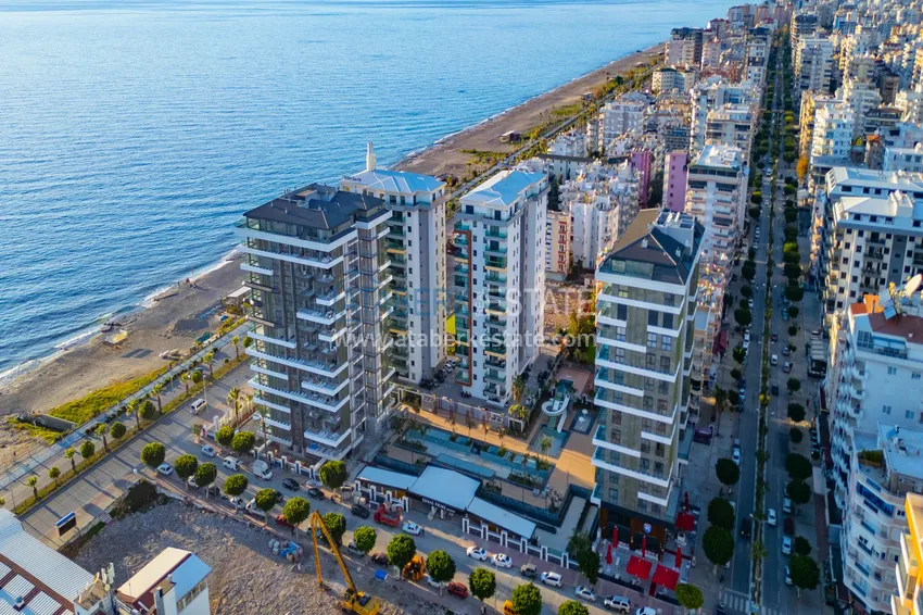 Apartamenty od dewelopera w Mahmutlar przy plaży 1 