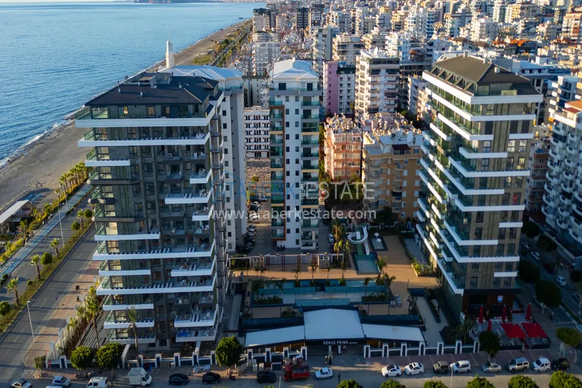 Apartamenty od dewelopera w Mahmutlar przy plaży 2 