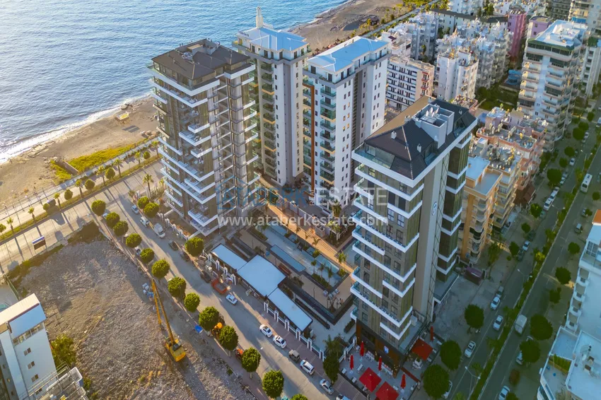 Apartamenty od dewelopera w Mahmutlar przy plaży 4 