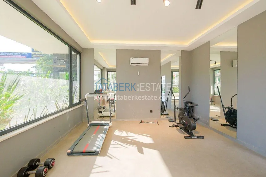 Apartament 1+1 z widokiem na morze w Kestel - pierwsza linia, odpowiedni dla obywatelstwa 11 