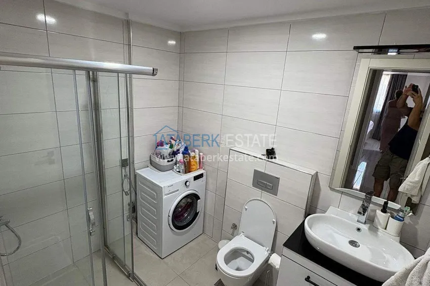 Kupuj  Dwupoziomowy penthouse 3+1 w centrum Alanyi, plaża Kleopatra - umeblowany, odpowiedni na zezwolenie na pobyt 17 