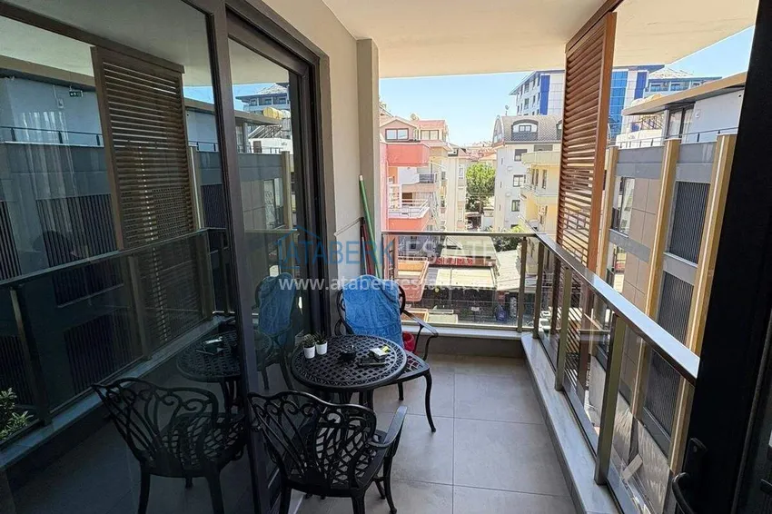 Kupuj  Dwupoziomowy penthouse 3+1 w centrum Alanyi, plaża Kleopatra - umeblowany, odpowiedni na zezwolenie na pobyt 19 