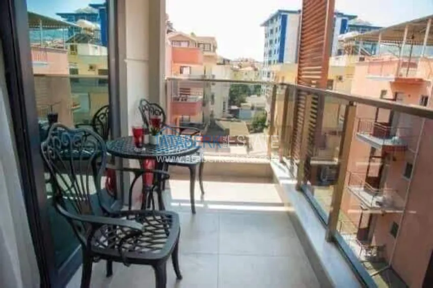 Kupuj  Dwupoziomowy penthouse 3+1 w centrum Alanyi, plaża Kleopatra - umeblowany, odpowiedni na zezwolenie na pobyt 20 