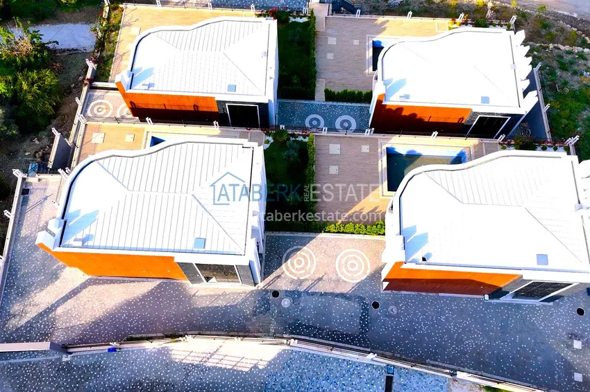 4+1 panoramiczna willa w Oba - obywatelstwo, 15-miesięczne raty 23 