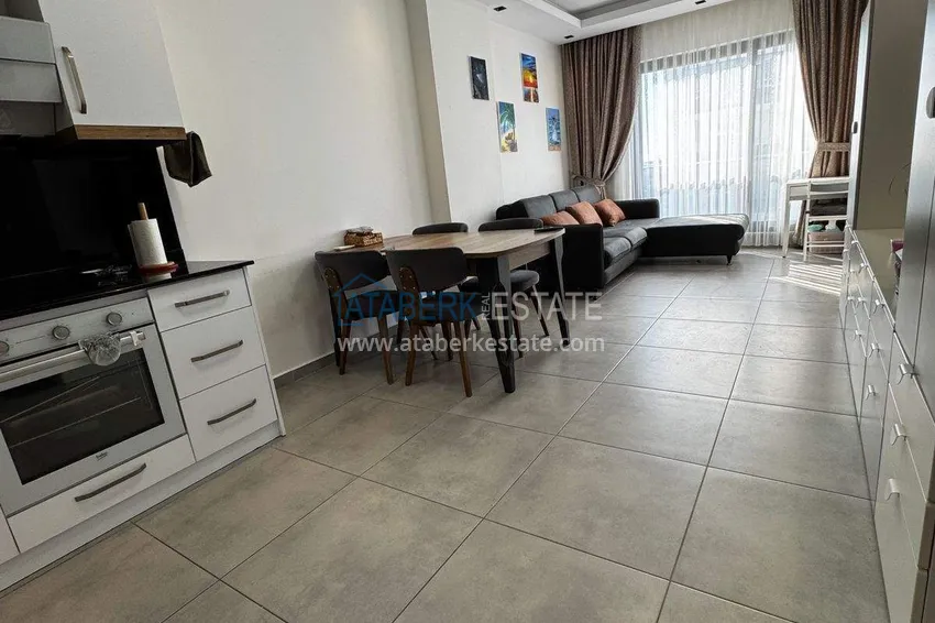 Kupuj  Wynajem długoterminowy w Mahmutlar — jednopokojowe mieszkanie z meblami nr 38 5 