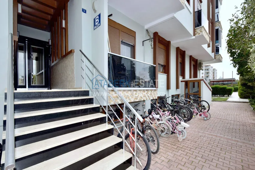 Apartament 2+1 w Gazipasa - umeblowany, przeszklony balkon  11 