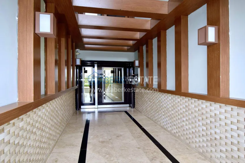 Apartament 2+1 w Gazipasa - umeblowany, przeszklony balkon  12 