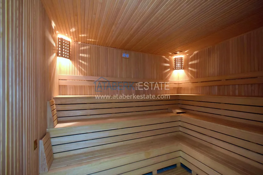 Apartament 2+1 w Gazipasa - umeblowany, przeszklony balkon  18 