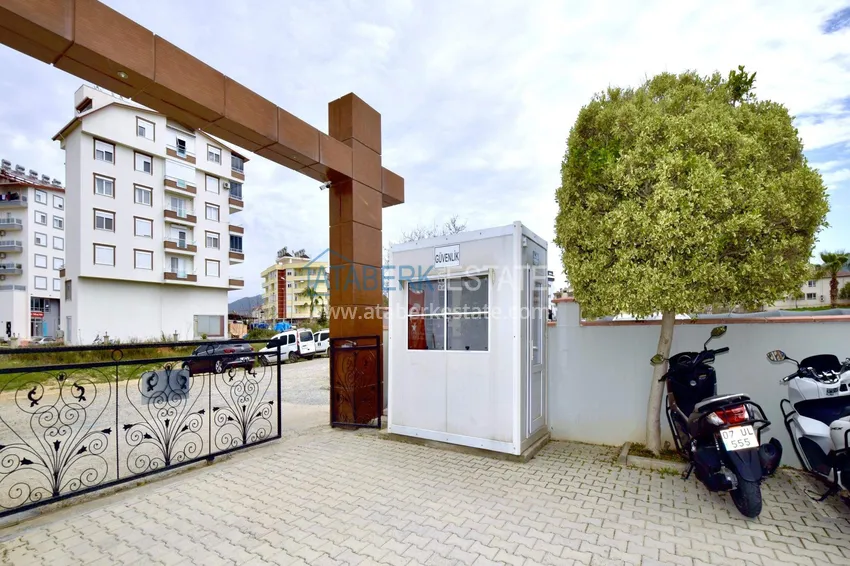 Apartament 2+1 w Gazipasa - umeblowany, przeszklony balkon  3 