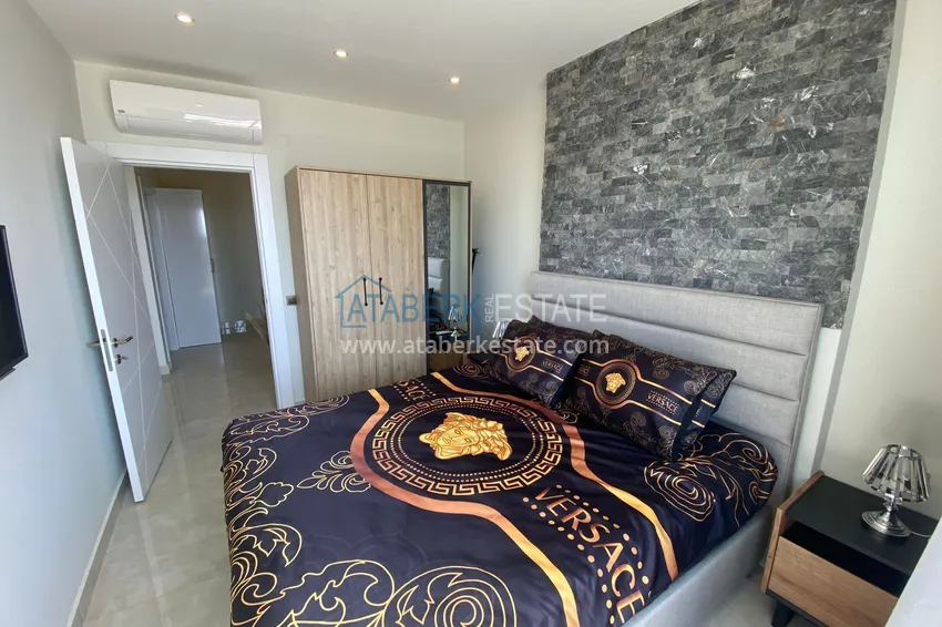 Kupuj  Apartament 2+1 przy plaży w Mahmutlar — meble, bezpośredni widok na morze  4 