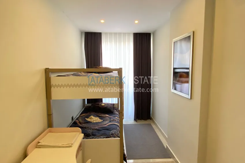 Kupuj  Apartament 2+1 przy plaży w Mahmutlar — meble, bezpośredni widok na morze  5 
