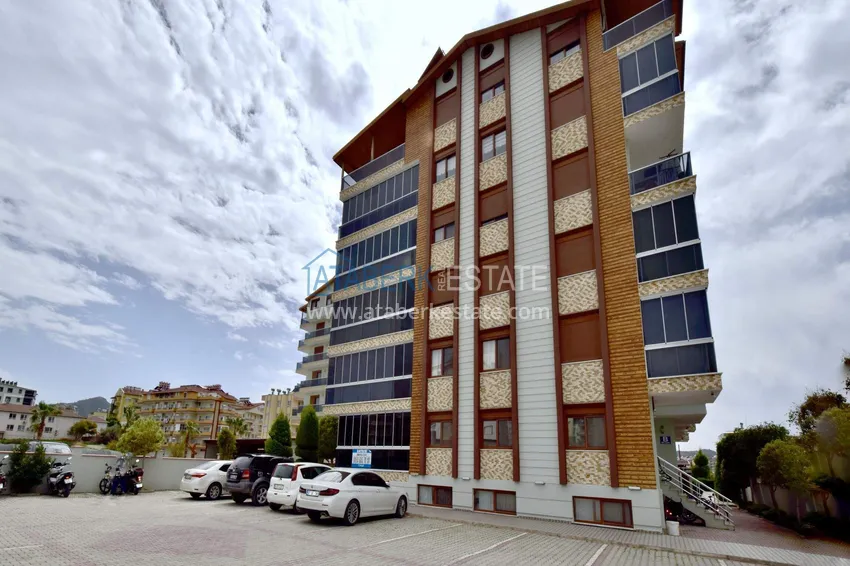 Apartament 2+1 w Gazipasa - umeblowany, przeszklony balkon  6 