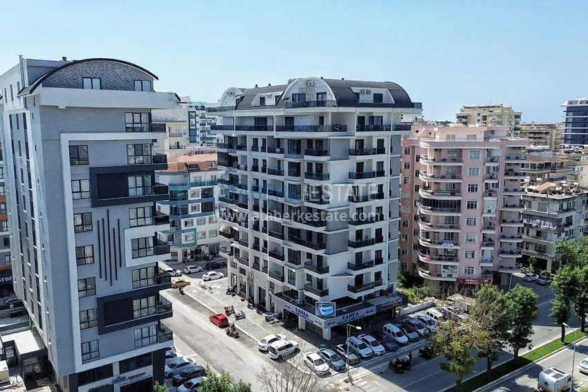 Apartament 1+1 57 m² z widokiem na morze w Mahmutlar - nowoczesny kompleks mieszkalny 1 