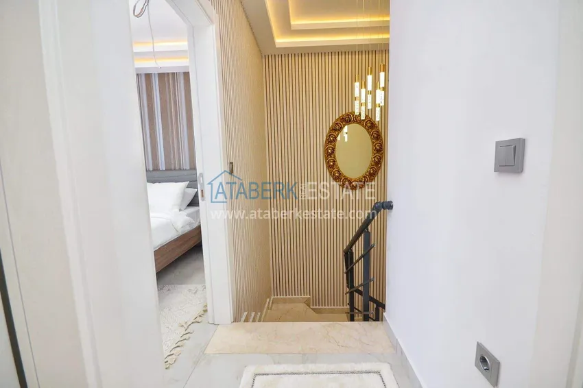 Kupuj  Penthouse duplex 2+1 w Mahmutlar - umeblowany i z widokiem na góry, w pobliżu centrum 19 